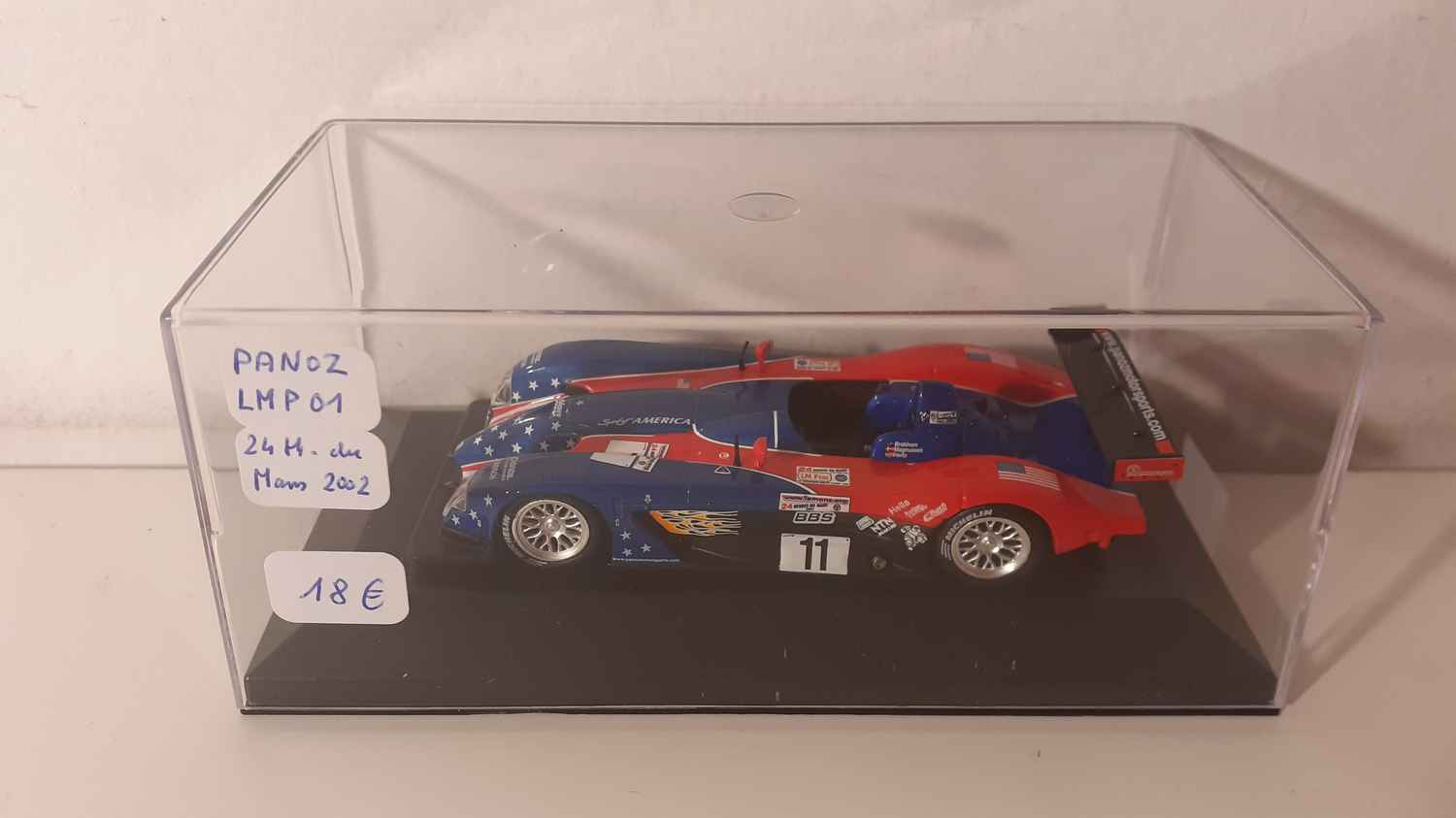 SPARK LM SCPZ04 Panoz LMP07 #19 24h Le Mans 2002 M. Duno 1/43