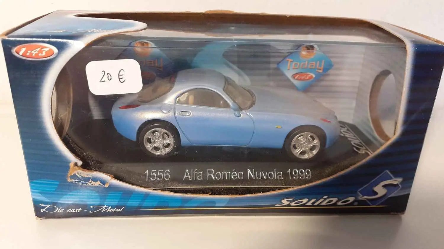 Solido Alfa Romeo Nuvola 1/43 Alfa Romeo Nuvola blue from 1999