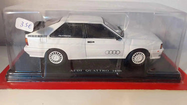 Audi Quattro blanche de 1980 (échelle 1/24ème) Bernard Miniatures