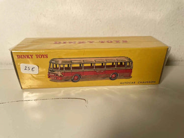 Autocar Chausson bleu et beige Dinky-Toys (éditions Atlas) Bernard Miniatures