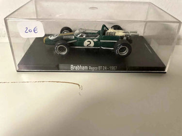 Brabham Repco BT24 verte numéro 2 de 1967 (Formule 1) Bernard Miniatures