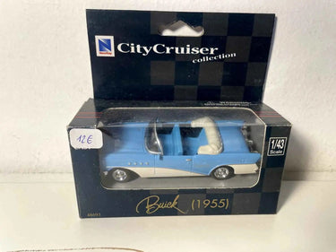 Buick bleue claire de 1955 City Cruiser (voiture américaine) Bernard Miniatures