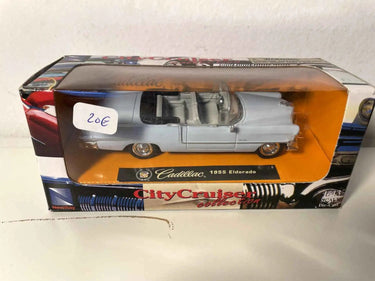Cadillac Eldorado bleue claire de 1955 City Cruiser (voiture américaine) Bernard Miniatures