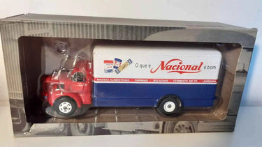 Camion BERLIET GLR 8R de 1956 avec publicité NACIONAL Bernard Miniatures
