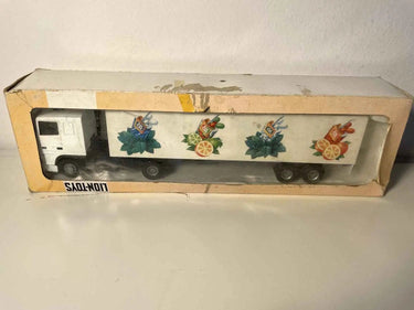 Camion DAF avec publicité pour les bonbons TIC-TAC (fabricant LION-TOYS) Bernard Miniatures