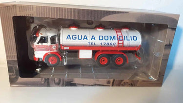 Camion PEGASO COMET 3 essieux de 1967 citerne AGUA A DOMICILIO Bernard Miniatures