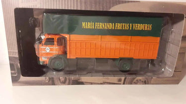 Camion PEGASO COMET orange et bâche verte de 1963 (Maria Fernanda Frutas Y Verduras) Bernard Miniatures