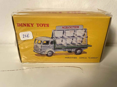 Camion miroitier Simca Cargo gris Dinky-Toys (éditions Atlas) Bernard Miniatures