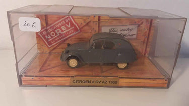 Citroën 2 CV AZ grise de 1955 (Norev) Bernard Miniatures