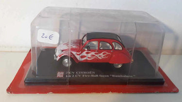 Citroën 2 CV Fire-Ball façon Rumbalotte Bernard Miniatures
