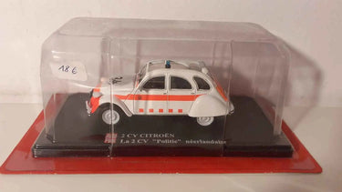 Citroën 2 CV "Politie" Néerlandaise (police Néerlandaise) Bernard Miniatures