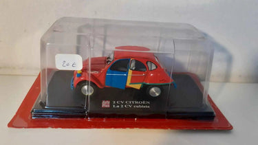 Citroën 2 CV cubiste Bernard Miniatures