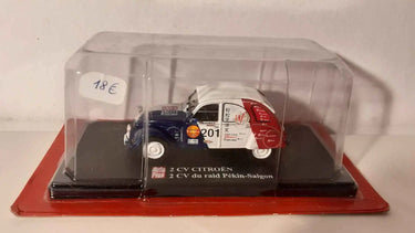 Citroën 2 CV du raid Pékin - Saigon Bernard Miniatures