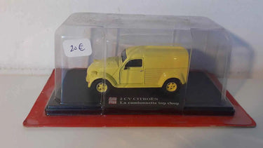 Citroën 2 CV la camionnette top chop jaune Bernard Miniatures