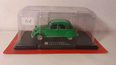 Citroën 2 CV palmeraie verte Bernard Miniatures