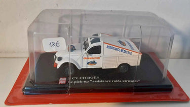 Citroën 2 CV pick-up assistance raids africains Bernard Miniatures