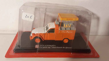 Citroën 2 CV pick-up marchand de glaces Bernard Miniatures