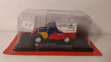 Citroën 2 CV "service course Citroën" (avec le numéro 7) Bernard Miniatures