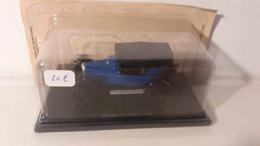 Citroën C3 Trèfle bleue et toit noir de 1925 (sous blister) Bernard Miniatures