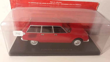 Citroën GS Break Club rouge foncé (échelle 1/24ème) Bernard Miniatures