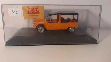 Citroën Méhari orange de 1979 (boite plexi) Bernard Miniatures