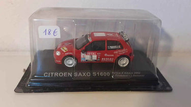 Citroën Saxo S1600 (rallye d'Alsace de 2002) Bernard Miniatures