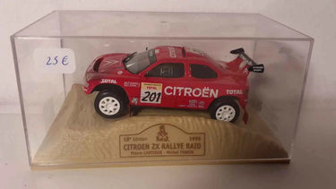 Citroën ZX rallye raid rouge N°201 (rallye Paris-Dakar 1996) Bernard Miniatures