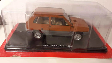 Fiat Panda 1 marron de 1980 (échelle 1/24ème) Bernard Miniatures