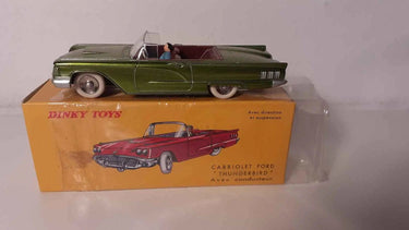 Ford Thunderbird cabriolet verte Dinky-Toys (Editions Atlas) Bernard Miniatures