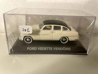 Ford Vedette Vendôme blanche et toit noir Bernard Miniatures