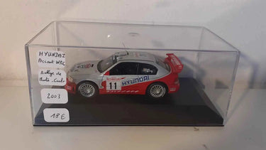 Hyundai Accent WRC (rallye de Monté-Carlo de 2003) boîte plexi Bernard Miniatures