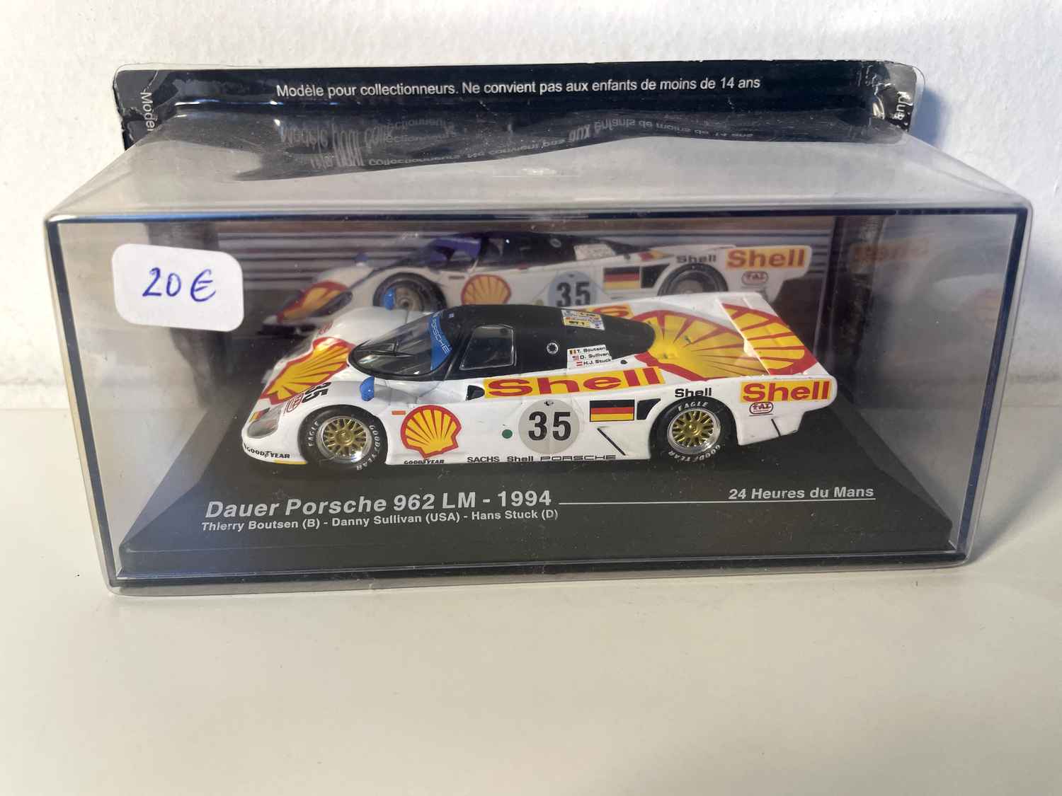 1/64 porsche 962 lm shell combo winner le mans 1994 no.35 1/64 porsche 962 lm shell combo winner le mans 1994 no.35