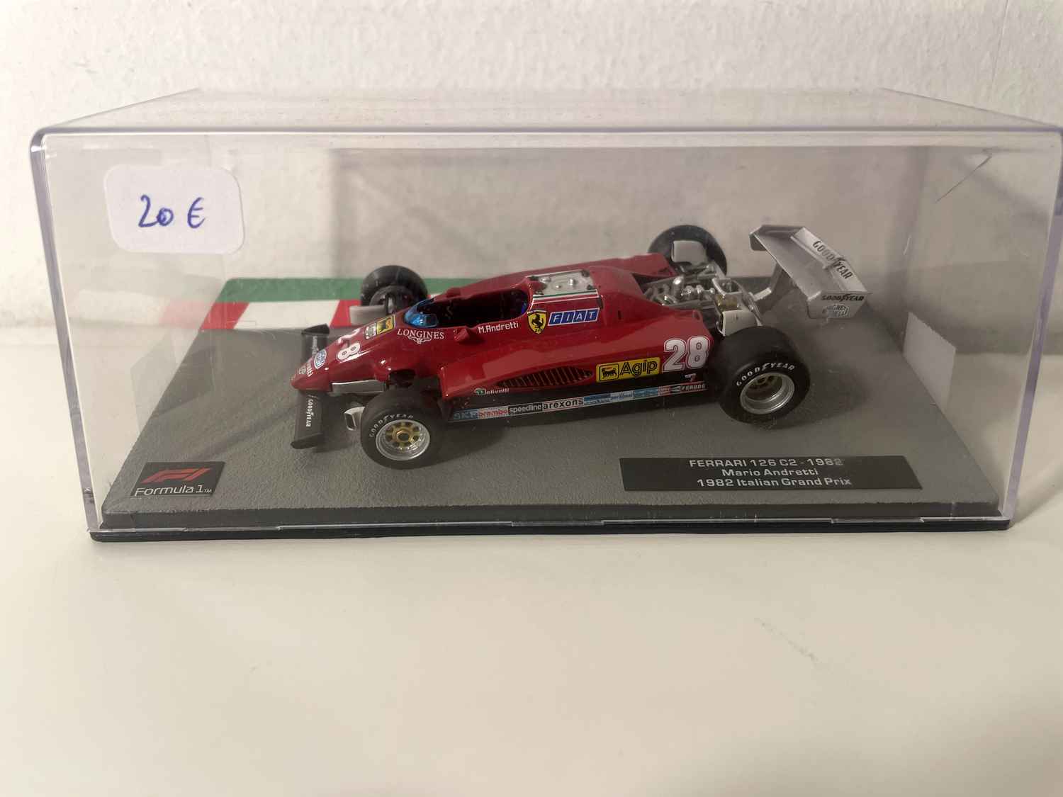 Ferrari 126 C2 1982 Diecast Model Car | 1:43 F1 Replica – Bernard Miniatures Ferrari 126 C2 1982 Diecast Model Car | 1:43 F1 Replica – Bernard Miniatures