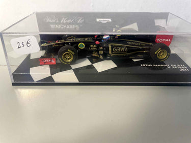 Lotus Renault GP R31 noire numéro 10 (Formule 1) de 2011 - MINICHAMPS Bernard Miniatures