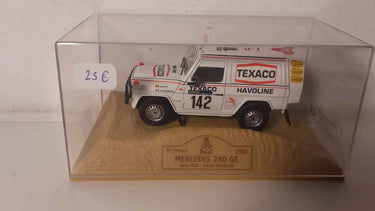Mercedes 280 GE N°142 (rallye Paris-Dakar 1983) Bernard Miniatures
