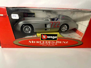 Mercedes-Benz 300 SLR M.M. grise (échelle 1/18ème) Bernard Miniatures