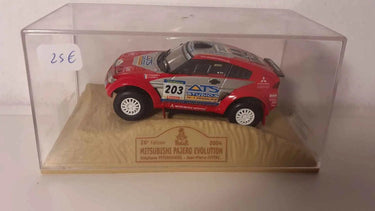 Mitsubishi Pajéro Evolution N°203 (rallye Paris-Dakar 2004) Bernard Miniatures
