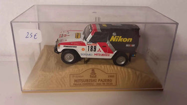 Mitsubishi Pajéro N°189 (rallye Paris-Dakar 1985) Bernard Miniatures