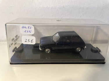 Peugeot 104 ZS noire de 1972 (Vérem) Bernard Miniatures