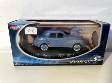 Peugeot 203 bleue de 1954 (Solido référence 4546) Bernard Miniatures