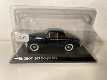 Peugeot 203 coupé bleue foncée de 1954 (blister) Bernard Miniatures