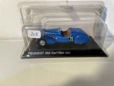 Peugeot 302 Darl'Mat bleue claire de 1937 Bernard Miniatures