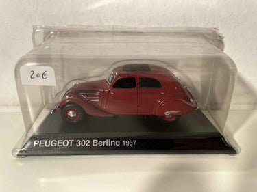Peugeot 302 berline bordeaux de 1937 Bernard Miniatures