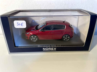 Peugeot 308 GT bordeaux (Norev) Bernard Miniatures