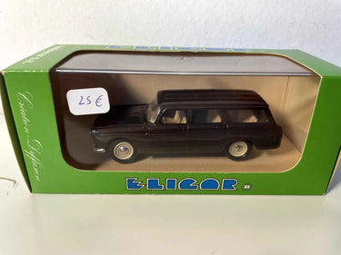 Peugeot 404 break marron foncée de 1964 (Eligor) Bernard Miniatures