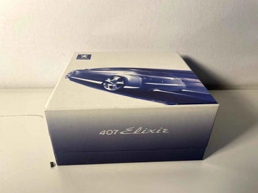 Peugeot 407 Elixir grise (coffret boite carré en carton) Norev Bernard Miniatures