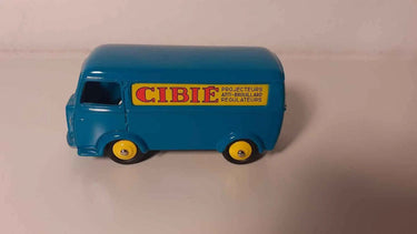 Peugeot D3A bleue avec publicité CIBIE Dinky-Toys (Editions Atlas) Bernard Miniatures
