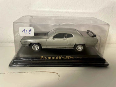 Plymouth GTX grise de 1971 (voiture américaine) Bernard Miniatures