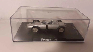 Porsche 804 grise numéro 8 de 1962 (Formule 1) Bernard Miniatures