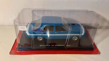 Renault 12 Gordini bleue de 1972 (échelle 1/24ème) Bernard Miniatures